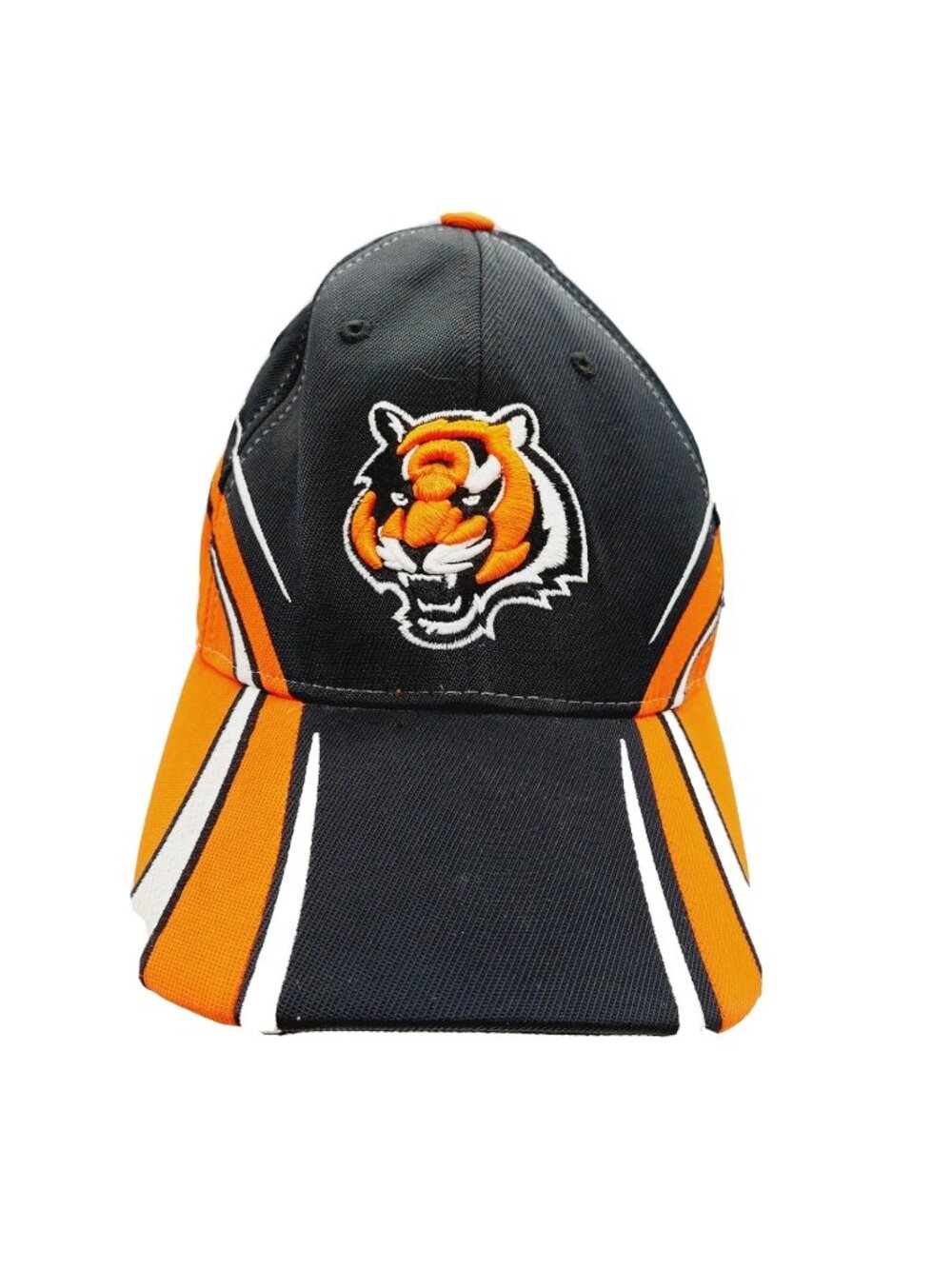Cincinnati Bengals Flexfit Hat One Size Black NFL Reebok Authentic Sideline